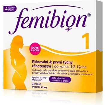 Femibion 1 Plánování a první týdny těhotenství 28 tablet