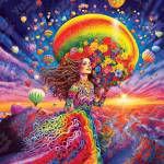 Yazz - Puzzle Fly With Flowers - 1 000 piese