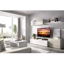 Obývacia stena Dekit Elle glossy white oak