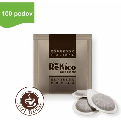 Rekico ESPRESSO CREMA e.s.e. pody 100ks