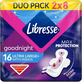 Libresse Санитарна салфетка за лека нощ 16бр (9557)