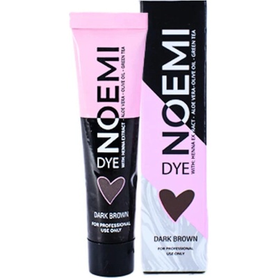 Noemi Lash & Brow Dye – hybridná farba na riasy a obočie tuba Dark Brown 15 ml