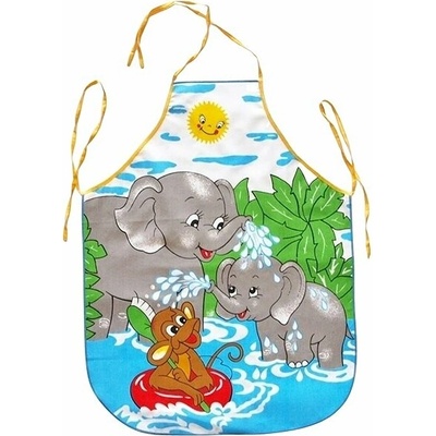 Forbyt dětská zástěra Kočička růžová