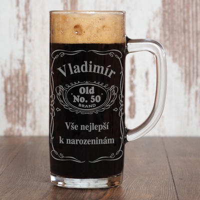 Retro narozeninový půllitr 500 ml