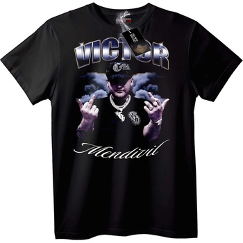 NOONEBRAND Тениска Victor Mendivil Градски Стил - S, Black