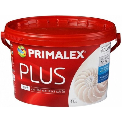 PPG Primalex Plus biely vnútorný maliarsky náter 4 kg