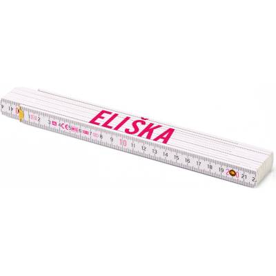 Metrie Skládací metr Block 52 Se jménem Eliška 2 m