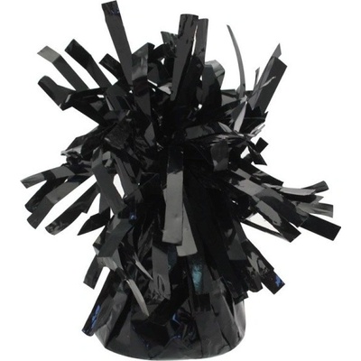 PartyDeco TĚŽÍTKO na balónky fóliové černé