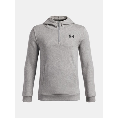 Under Armour Момчешки суитшърт Under Armour UA RIVAL LW 1/4 ZIP HOODIE Under Armour | Siv | Момчешки | 128/134