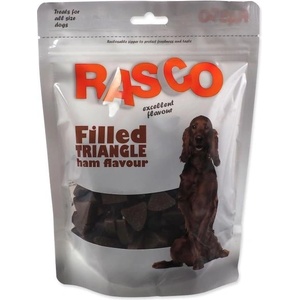 Rasco Лакомство Rasco пълнен триъгълник с вкус на шунка 2, 2см 450г (4904-65372)