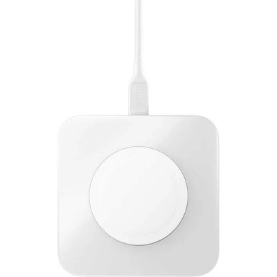 Nomad Base One MagSafe Qi Charger 15W - поставка (пад) за безжично зареждане за iPhone с Magsafe (сребрист)