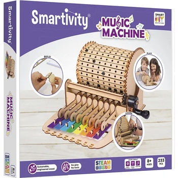 Image 1 of Smart Games Дървен конструктор Музикална машина