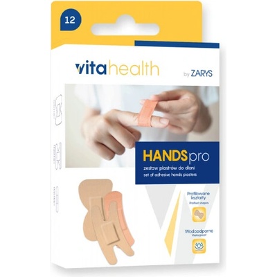 VitaHealth - HANDSpro sada náplastí na ruky 12 ks