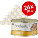 Krmivo pro kočky Applaws Kitten Chicken 24 x 70 g
