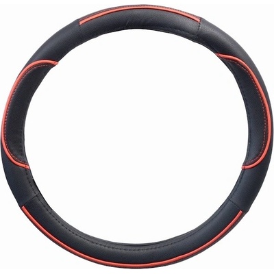 Compass Univerzální potah volantu Wave 37 - 39 cm černo / červený -