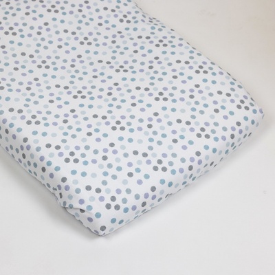 Tulimese prostěradlo modrý bublifuk 60x120