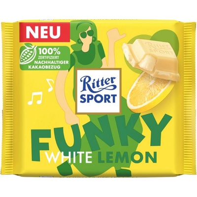 Ritter Sport Funky White Lemon 100 g