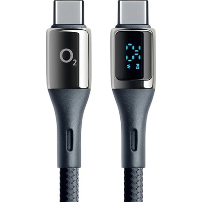 O2 197763 USB-C x USB-C, 2m, černý – Hledejceny.cz