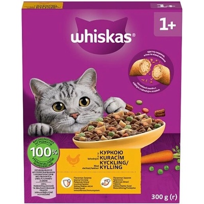 Whiskas S lahodným kuracím 300 g