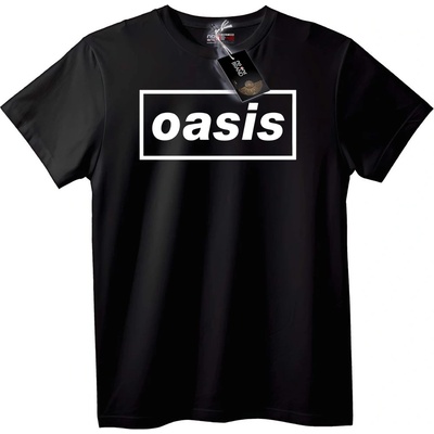 NOONEBRAND Тениска Oasis Лого - 5XL, Black