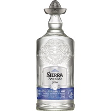 Tequila Sierra Antiguo Plata 40% 0,7 l (čistá fľaša)