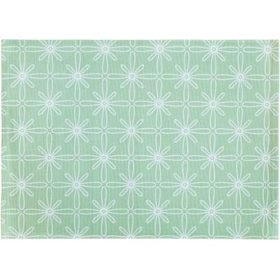 SCANquilt Prestieranie Muri kontúry kvietkov zelená 33x45 cm