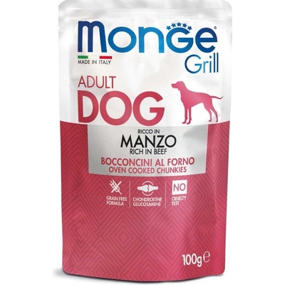 Monge Grill hovädzie 100 g
