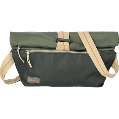 Travelite Color Craze olivovo zelená crossbody kabelka