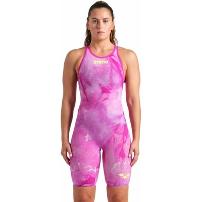 Arena W Powerskin Carbon air2 dámské závodní plavky OB LE leopard