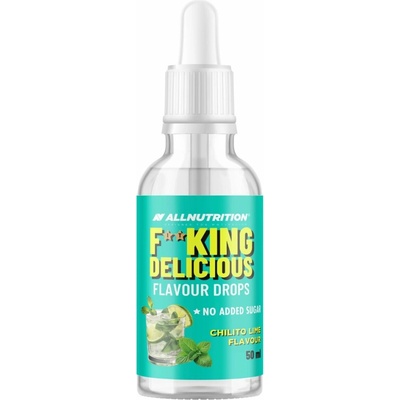 Allnutrition Fitking Delicious Flavour Drops 50 ml Limetka - mäta