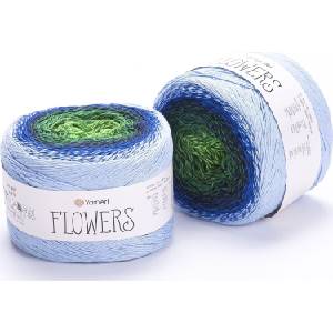 YARNART Flowers 306 Плетива прежда (Flowers 306)