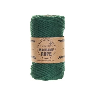 Rope 4mm - 909D tmavě zelená