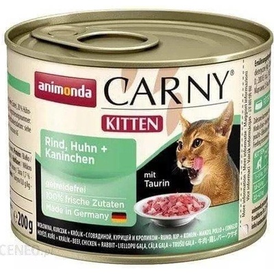 Animonda Carny Kitten kura a králik 200 g