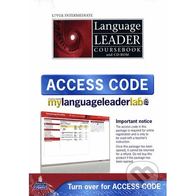 Language Leader Upper CB + code lab