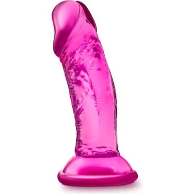Blush B Yours Sweet N Small 4 Inch Dildo Pink, realistické malé dildo
