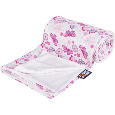 Kaarsgaren Obojstranná bambusová deka Motýliky