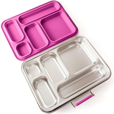 Lekkabox nerezový svačinový box Grande Stainless steel berry