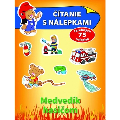 Čítanie s nálepkami: Medvedík hasišom