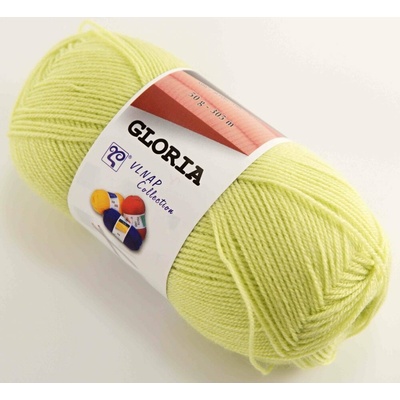 Priadza Gloria - jabĺčkovo zelená 53744