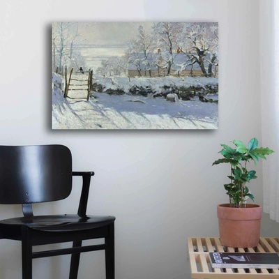 ASIR Obraz na plátně Claude Monet – Straka