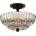 Elstead Lighting Quoizel QZ-WHITECAP-SF-S - Плафон WHITECAP 3xE14/40W/230V Ø 29, 7 cm (ED0898)