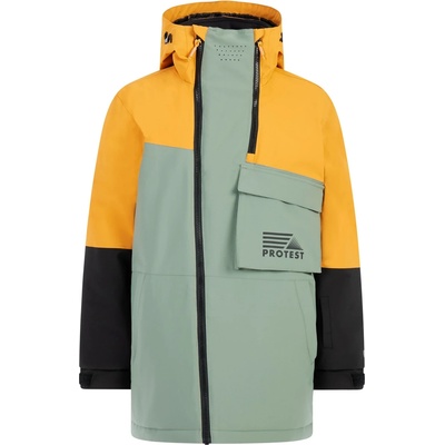 Protest Детско ски яке Protest Kid's PRTTrax Snowjacket Ski jacket - Aspen Green - размер 104 (EU) (703-6150-0111)