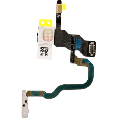iPhone X - Power ON OFF flex kábel s horným mikrofónom a bleskom