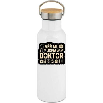 123TRIKO termoska Věř mi, jsem doktor 500 ml profese