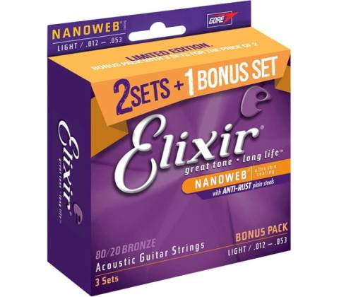 Elixir 16539 3-PACK