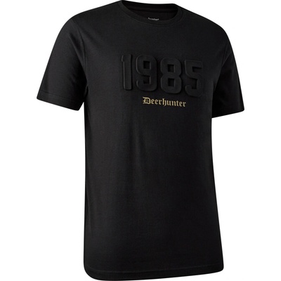 Deerhunter Pánske tričko DH 1985 čierne