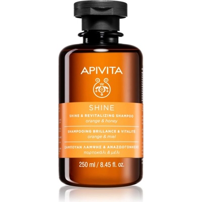 APIVITA Shine Revitalizing Shampoo ревитализиращ шампоан за подсилване и блясък на косата 250ml