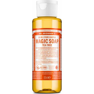 Dr. Bronner's přírodní tekuté mýdlo s tea tree 100 ml