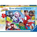 Ravensburger Детски пъзел Ravensburger от 35 части - Спайди и неговите невероятни приятели (12001065) - ozone