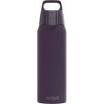 SIGG - Insulated drinking bottle - Thermos bottle Shield Therm One Nocturne carbonated drinks - Leak-proof - Dishwasher safe - BPA-free - 90% recycled stainless steel - Dark purple - 0.75L - 6021.30